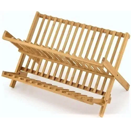 Escurridor De Platos Kennedy Home Kitchen Detail De Bamboo Marron