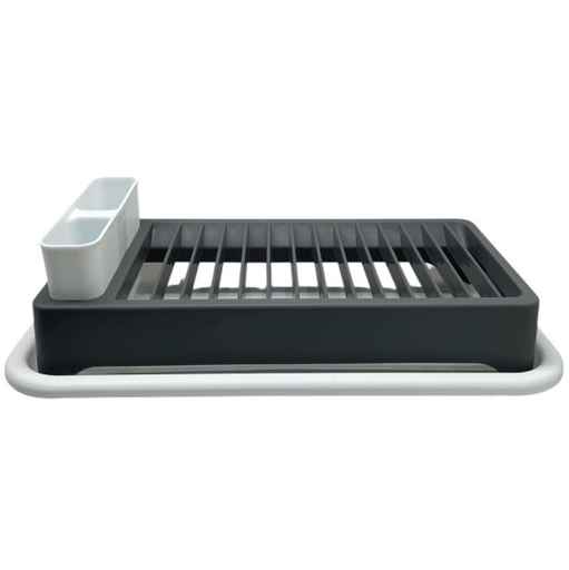 Escurridor De Platos Kennedy Home Gris Y Blanco