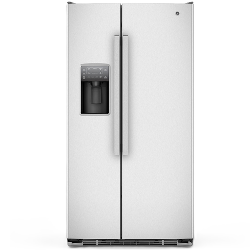 Nevera GE 27 Pies Con Dispensador 2 Ptas 91 Cm Acero