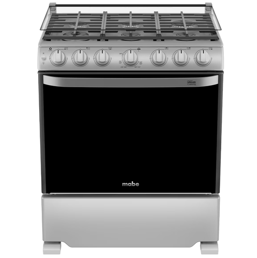 Cocina A Gas Mabe 76 Cm Quemador Fast Cook Easy Clean Pro Y Tecnologia Ultimate Plateado