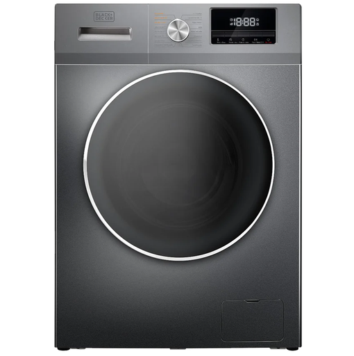 Lavaseca 15 kg Black+Decker Carga Frontal Inverter Gris