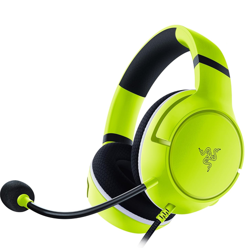 Audifonos Gaming Razer Kaira X For Xbox Headset Over Ear Con Microfono Cardioide Y Diafragmas Triforce Verde