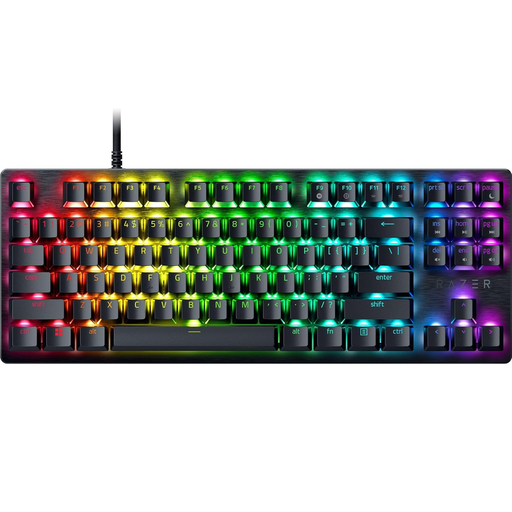 Teclado Gaming Razer Huntsman V3 X Tenkyeless Optico Teclas Programables Con Iluminacion Tecnologia RGB Negro