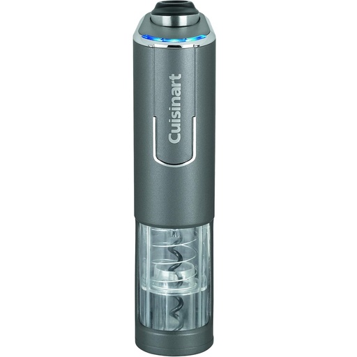 Abridor De Botellas Electrico Cuisinart EvolutionX 4 En 1 Recargable Descorcha Hasta 50 Botellas Gris