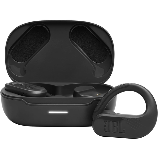 Audifonos JBL Endurance Peak 3 In Ear Inalambricos PowerHook Resistente Al Agua Y Polvo Negro