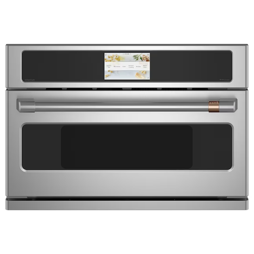 Horno Microondas Empotrable 1.7 Pies Cafe 76 Cm Smart 5 En 1 De Conveccion Tecnologia Advantium Acero