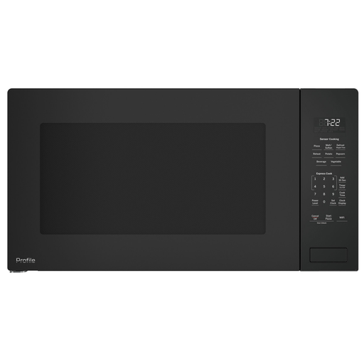 Microondas Empotrable 2.2 Pies GE 61 Cm Smart Tecnologia Scan To Cook Control Taltil De Vidrio Negro
