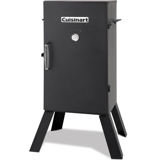Ahumador Electrico Cuisinart 76 Cm Estantes Extraíbles Termometro y Bandejas Negro