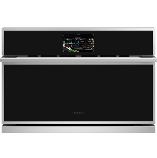 Horno Microondas Empotrable 1.7 Pies Monogram Minimalista Smart 5 En 1 De Conveccion Tecnologia Advantium Plateado