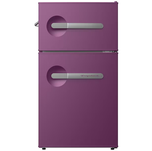 Nevera Ejecutiva Frigidaire Retro 4 Pies  2 Ptas 55 Cm Con Abridor De Botellas Morado