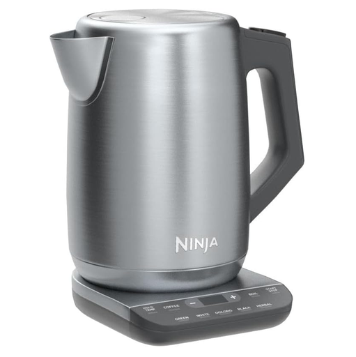 Hervidor Electrico Ninja 1.6 Lts Precision de Temperatura Plateado