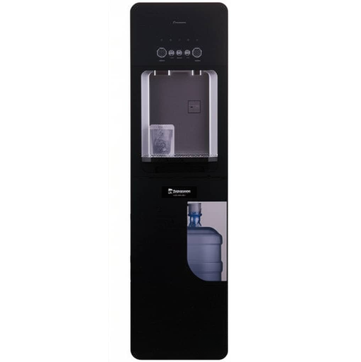 Dispensador De Agua Tecnolam Agua Fria Y Caliente Con Fabricador De Hielo Y Gabinete Negro