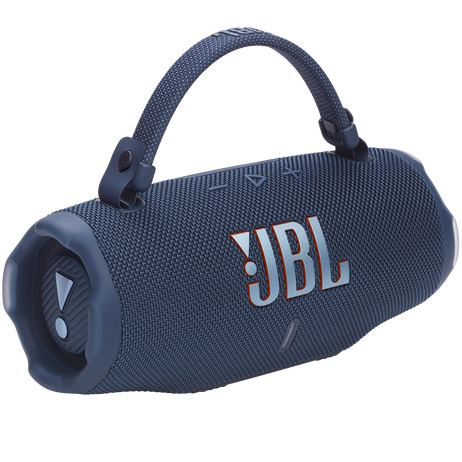 Corneta JBL Charge 6 Portatil Recargable Con Bluetooth AI Sound Boost Resistente Al Agua Y Polvo Azul