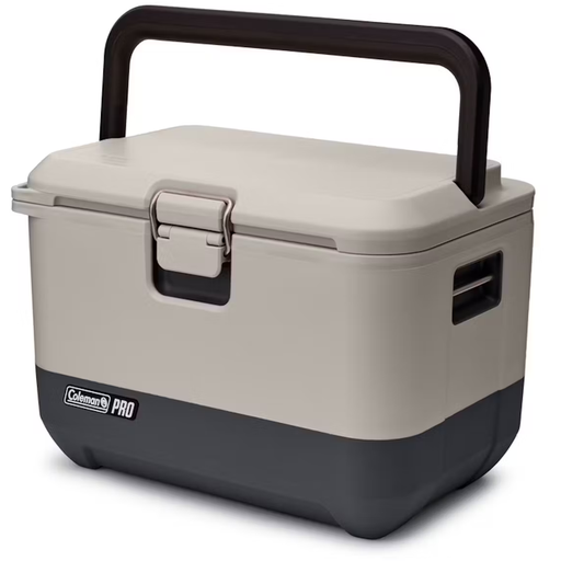 Cava Coleman Pro 16 Lts 17 Qt 14 Latas Con Asa Y Aislamiento TempLock FX Gris