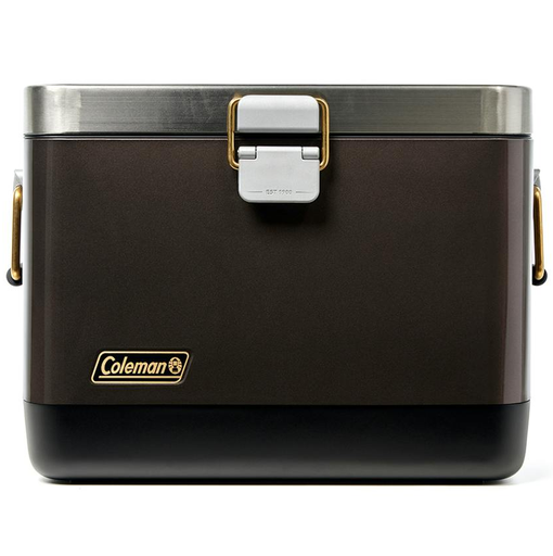 Cava Coleman 1900 18.9 Lts 20 Qt 17 Latas Con Asas Y Aislamiento TempLock FX Marron Y Negro