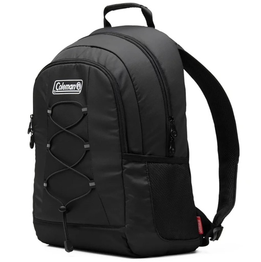 Morral Termico Coleman 28 Latas Aislamiento TempLock Bolsillos Exteriores Negro