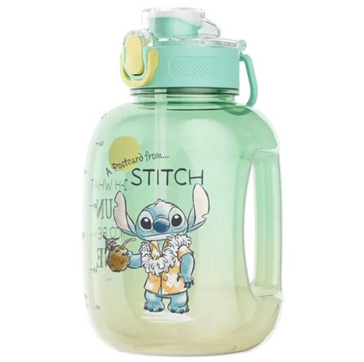 Botella Disney Stitch 1200 Ml Verde