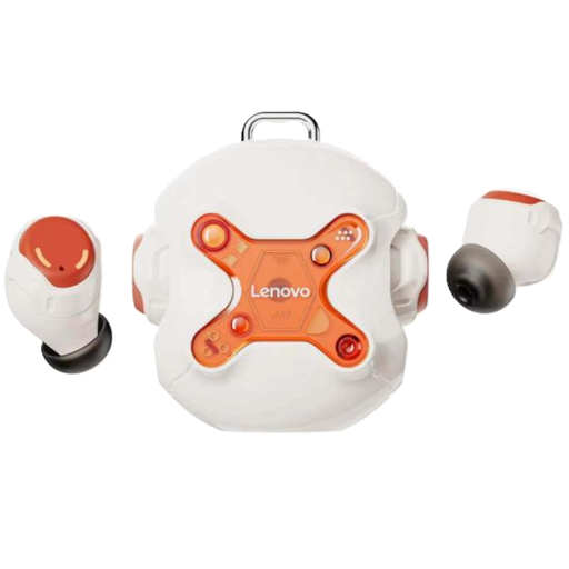 Audifonos Lenovo Thinkplus In Ear Inalambricos Modo Dual Baja Latencia Con Bluetooth Blanco