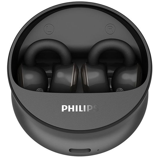 Audifonos Philips Open Ear Clip Deportivos Inalambricos Resistente Al Agua Con Bluetooth Negro