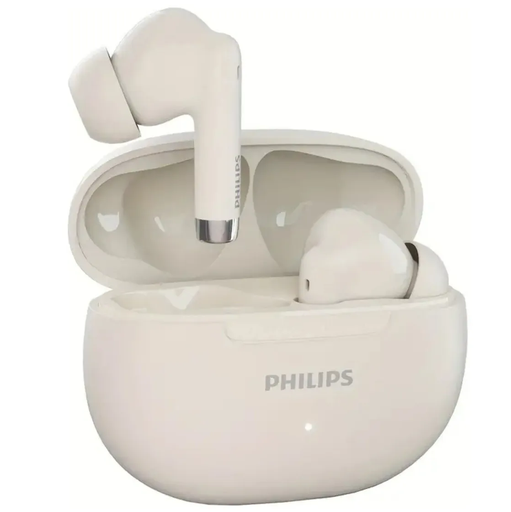 Audifonos Philips In Ear Deportivos Inalambricos Resistente A Salpicaduras Con Bluetooth Blanco