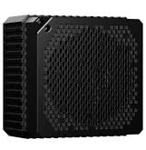 Corneta Transformers Portatil Recargable Resistente A Salpicaduras Con Bluetooth Iluminacion Y Soporte Negro