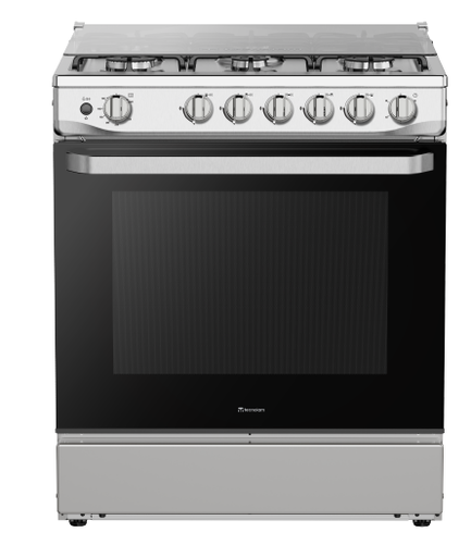 Cocina A Gas Tecnolam 76 Cm Grill Girasador Y Encendido Electrico Acero