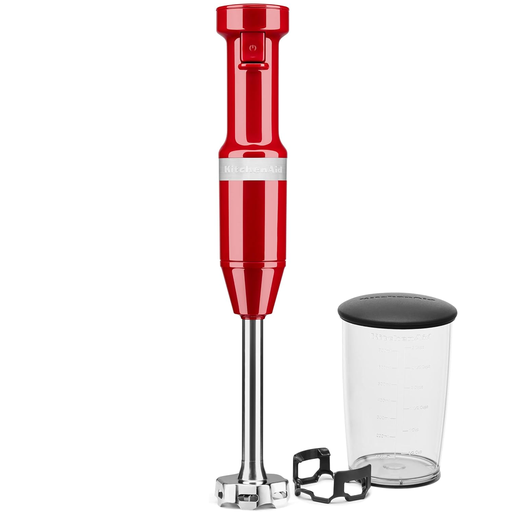 Batidora De Inmersion Kitchenaid Vel Variable 180W Rojo