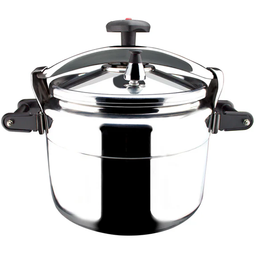Olla De Presion Magefesa Chef 15 Lts Con 3 Sistemas De Seguridad Plateado