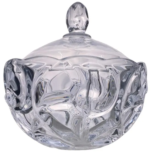 Bombonera Concepts 17.3X17.3X18.7 Cm De Vidrio Transparente