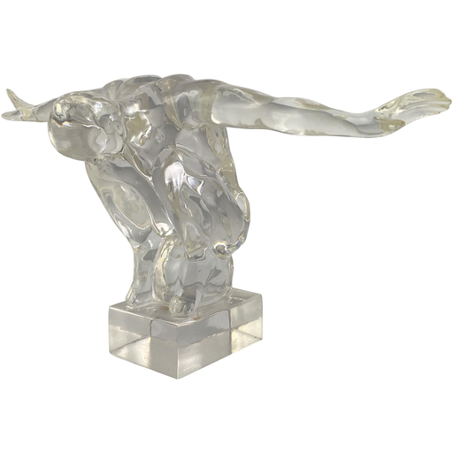 Figura Hombre Atleta Concepts 40X15X20 Cm Transparente