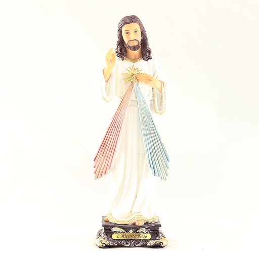 Figura Jesus Misericordioso Di Angelo 20 Cm