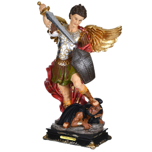 Figura San Miguel Di Angelo 20 Cm Multicolor