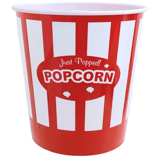 Recipiente Para Cotufas Life Art 2.8 Lts Rojo Y Blanco