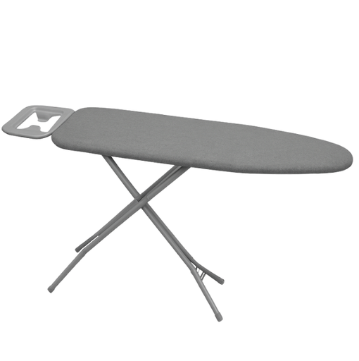Tabla De Planchar Wonder House 122 x 45 Cm Plegable Altura Ajustable Funda De Algodon Y Lino Gris
