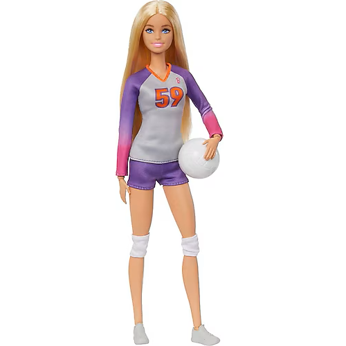 Muñeca Barbie Made to Move Volleyball Player Multicolor