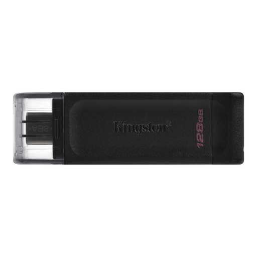 Pendrive Kingston DataTraveler 70 128 Gb Usb-C 3.2 Gen 1 Negro