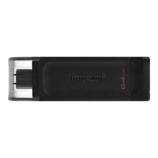 Pendrive Kingston DataTraveler 70 128 Gb Usb-C 3.2 Gen 1 Negro
