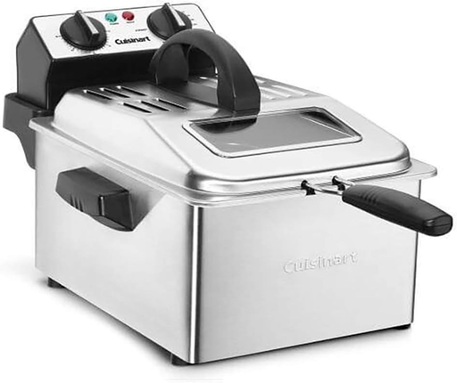 Freidora De Aceite Cuisinart 3.8 Lts 1800W Acero