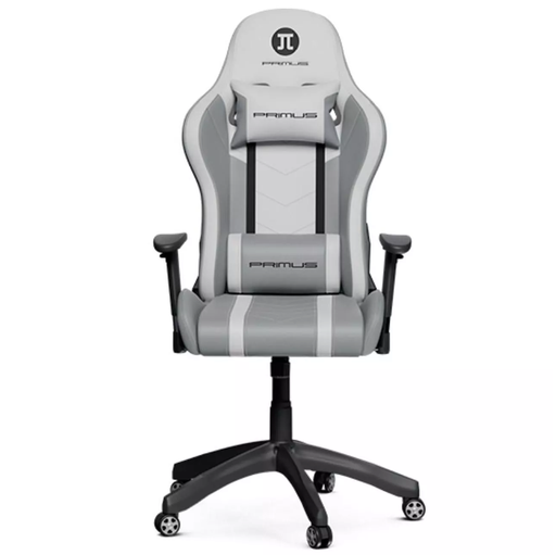 Silla Gaming Primus Anatomica Cojines Acolchados Ruedas 360º Altura Apoyabrazos Y Ajustables Azul Claro