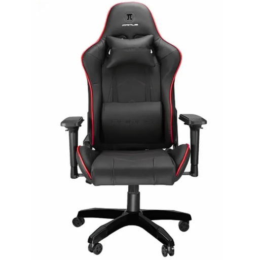 Silla Gaming Primus Anatomica Cojines Acolchados Removibles Ruedas 360º Altura Apoyabrazos Y Ajustables Negro Y Rojo
