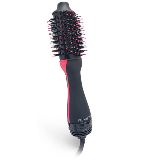 Cepillo Secador Revlon One Step 2.4" Ionico Secador Y Voluminizador Negro Y Rosado