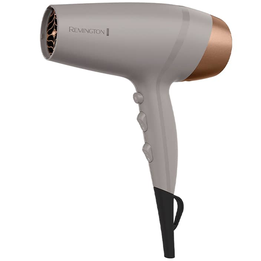 Secador De Cabello Remington Collagen & Biotin Ionico 1900W Gris