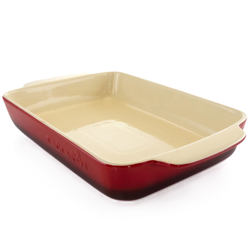 Molde Para Hornear Crock Pot Artisan 5.6 Qt De Gres Rojo