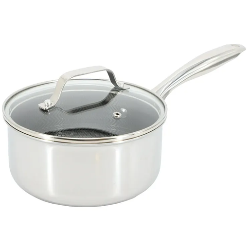 Olla Oster Modessa 3.3 Lts Con Tapa Interior Grabado Antiadherente De Induccion Acero