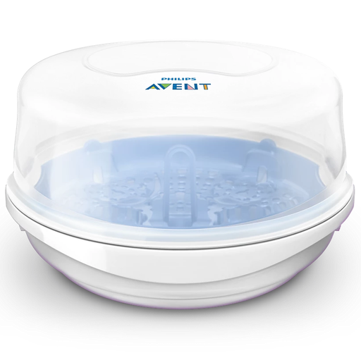 Esterilizador De Teteros Para Microondas Avent Capacidad 4 Teteros En 2 Min Blanco