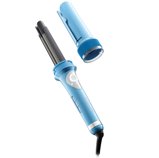 Rizador De Cabello Babyliss Pro Nano Titanium XL MiracurlPro 25 Mm 1" 450°F Automatico 3 Tipos De Rizos Azul