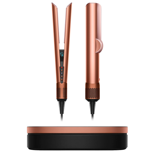 Plancha Secador De Cabello Dyson Airstrait Alisado De Mojado A Seco Con Estuche Cobre