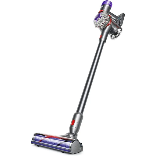 Aspiradora Vertical Dyson V8 Inalambrica 2 En 1 Sistema De Filtracion Avanzada Motor Digital 115W Plateado Y Morado 