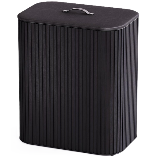 Cesta Para Ropa Clasificadora Joseph Joseph Tota Luxe 3 Secciones Con Bolsas De Mano Extraibles 90 Lts Negro