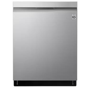 Lavaplatos LG QuadWash 60 Cm Smart TrueSteam Dual Zone EasyRack Plus Inverter Empotrable Plateado